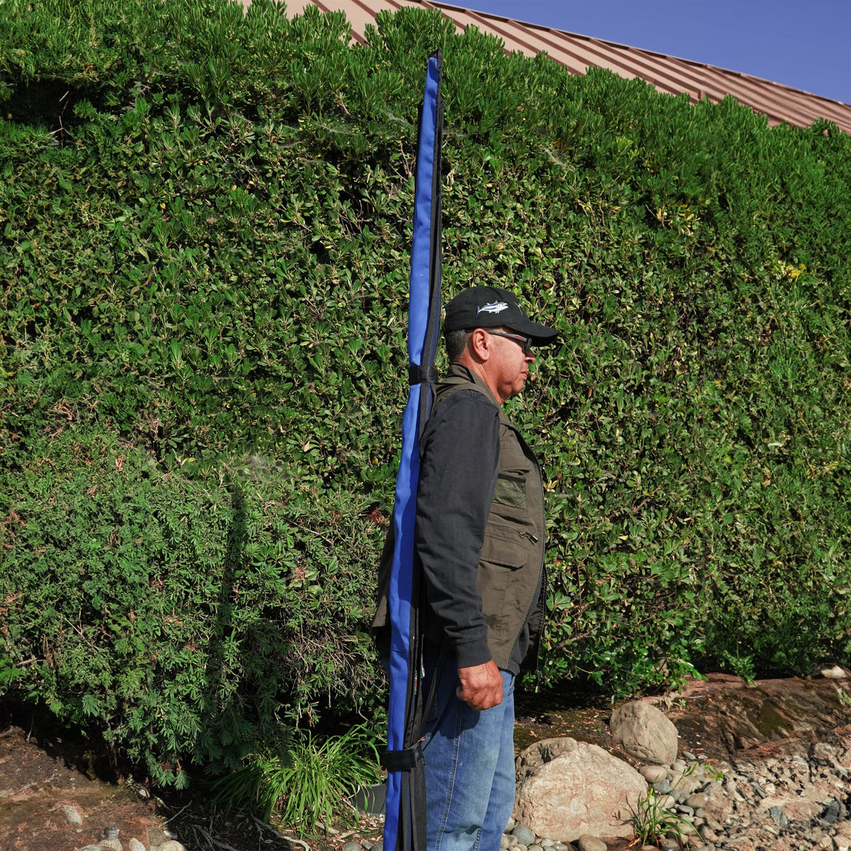 Fishing Rod Carrying Shoulder Straps 35" with 2 Loops