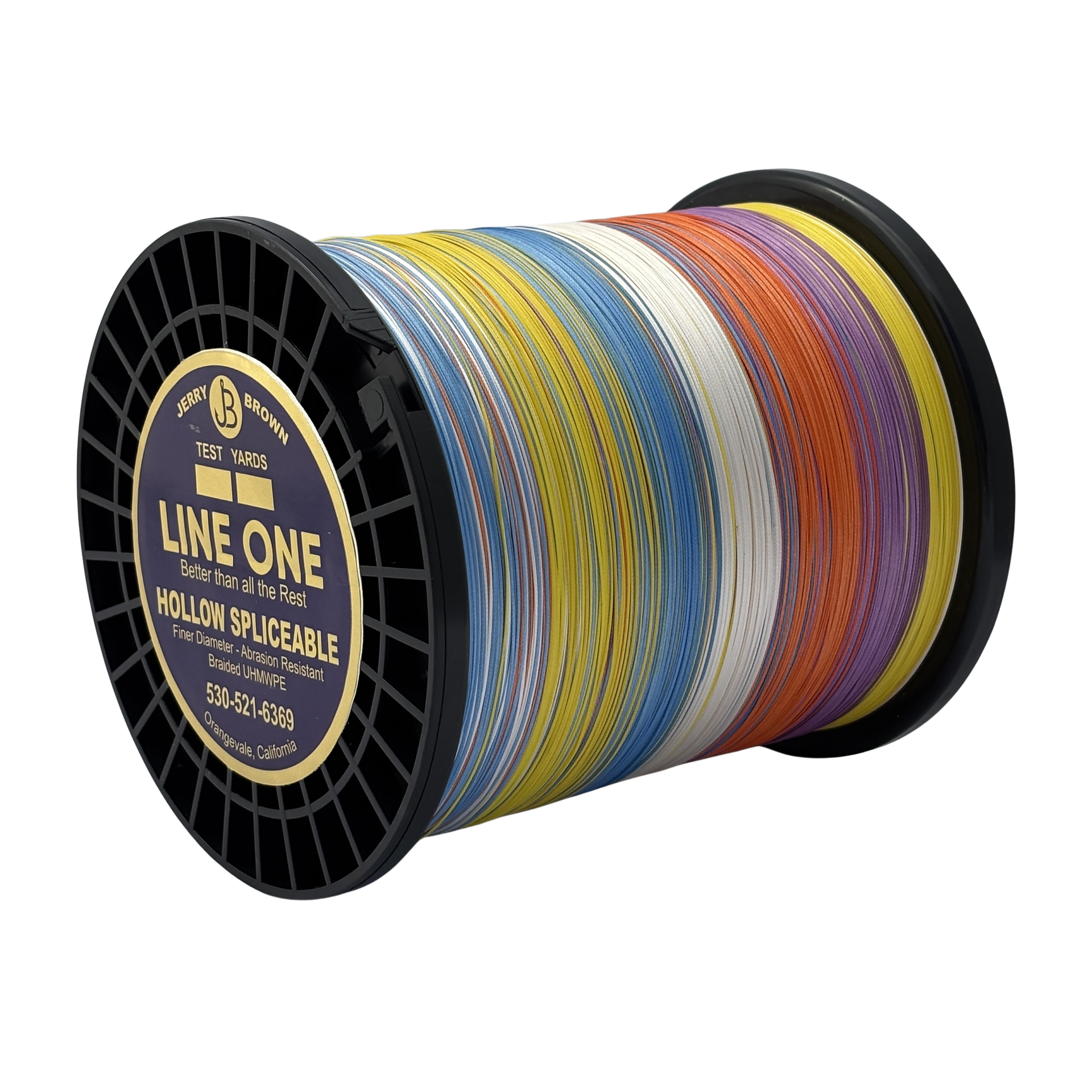jerry brown braided fishing line One Hollow Core Spectra - 80lb. - 2500 yd *Anglers Center WILL NOT BE UNDERSOLD ON JERRY BROWN SPECTRA! Jerry Brown Line One Hollow