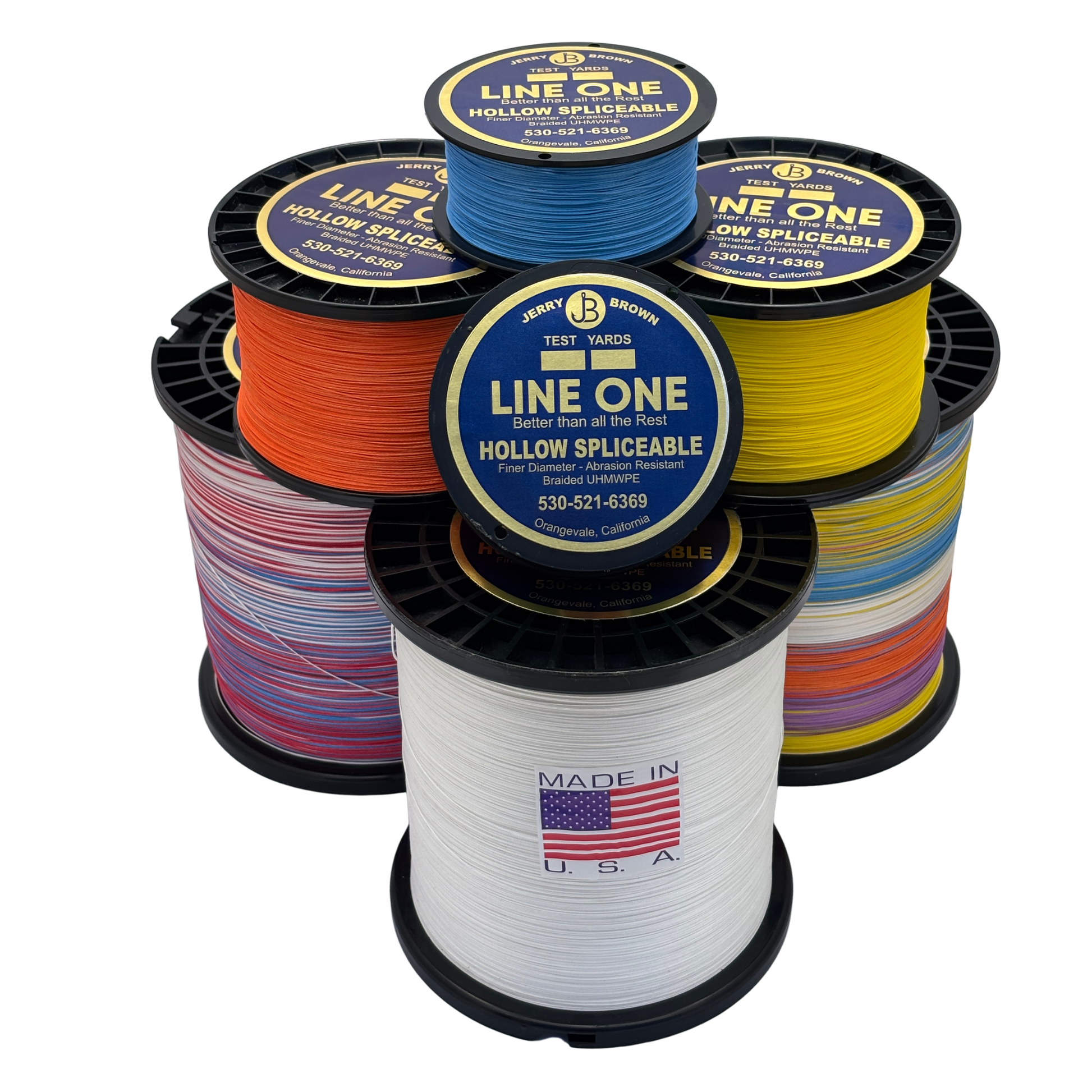 130 lb braided fishing line Bullbuster -130 lbs eliminates the need for conventional long leaders and provides safer handling and releasing of fish at the boat Diamond G3 8X Solid Core